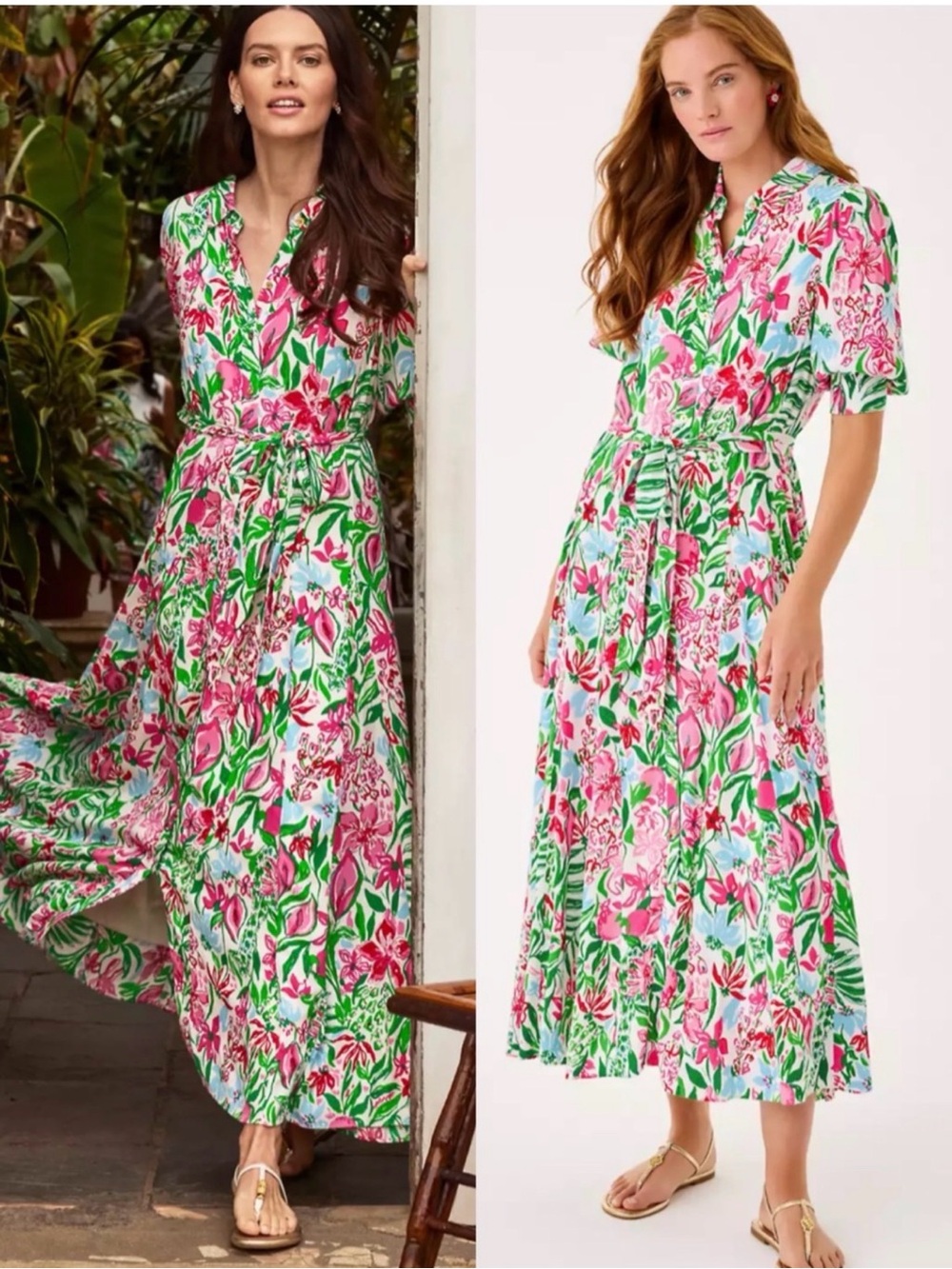 💚💖EUC Lilly Pulitzer Larkyn midi dress size 14💚💖